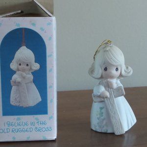 Precious Moments I Believe In The Old Rugged Cross